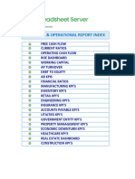 SPS Sample Reports