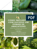 Ebook - Como Implantar Com Sucesso Um Pomar de Abacateiro