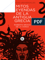 Mitos Y Leyendas de La Antigua Grecia