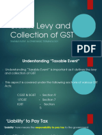 Unit I.4 - Levy and Collection of GST