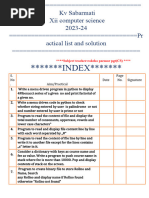 Raksha Xiics Practical 2022-23