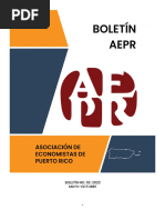 Boletin AEPR - Mayo - Octubre 2023