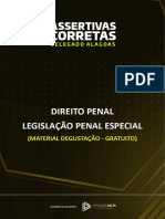 Assertivas Corretas Delegado AL Cebraspe Penal e Legislação Penal