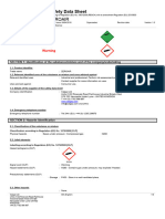 ZeroGAS CalGaz SDS