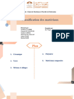 Classification Des Matériaux Version Finale