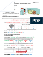 CE2 L8 Décomposer Les Nombres Jusqu'à 9 999