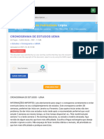 Cronograma de Estudos Uema (PDF) - Online Book Share