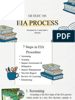 Stages of EIA