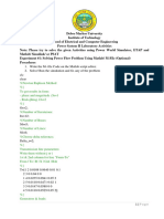 Computer Applicaation in Power System Lab. Manual