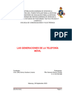 Generaciones de La Telefonia