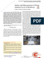 Tracking of Potholes and Measurement of Noise and Illumination Level in Roadways