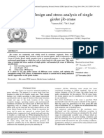 Design and Stress Analysis of Single Gir