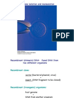 Chapter 20: Gene Isolation and Manipulation