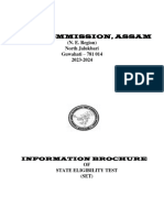 SLET Information Brochure of 2023-2024