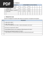 Planificación Del Trabajo