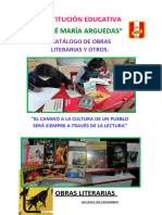 Catalogo de Obras Literarias Biblioteca.