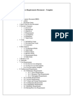 Business Requirements Document Template