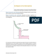 Curvas de Disparo