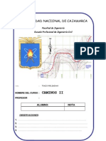 Informe 2 (Estudio Preliminar) - Caminos II-UNC