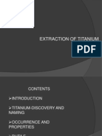 Powerpoint Presentation On Extraction of Titanium