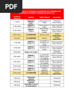 Programa de Catequesis Confirmación 2021