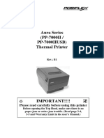 Aura Series Thermal Printer