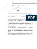 Trabajo Práctico de Lengua y Literatura