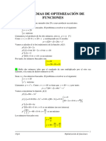 Problemas de Optimizacion de Funciones