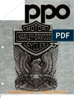 1999 Harley Davidson Zippo Catalog 