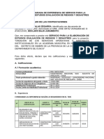 3.. Declaracion Jurada de Calificacion y Experiencia Profesional