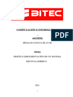 Diseño e Implementación de Un Sistema Red Inalámbrico de Hidalgo Zapata Blayar