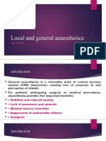 9.local and General Anaesthetics