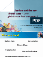 L6 Globalisation and The Neoliberal State