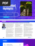 KPMG 2023 Budget Highlights