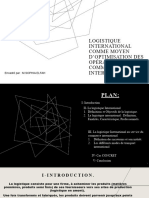 Logistique International Comme Moyen D'optimisation Des Opérations Du