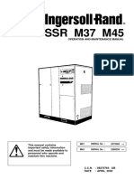 Ingersoll Rand M37 & M45 Ops & Maint Manual