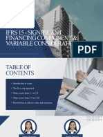 Ifrs 15 Significant Financing Component & Variable Consideration