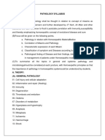 Pathology Syllabus II BHMS