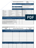 Analisis de Trabajo Seguro (Ats) - Contratista