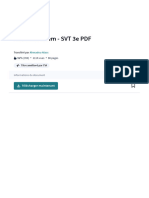 Fascicule Adem - SVT 3e PDF - PDF - Fermentation - Nerf