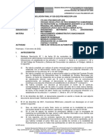 Órgano Resolutivo de Procedimientos Sumarísimos