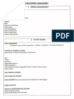 Orthopedic Assessment