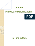 BCH 303 Lecture 1