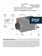 LENNOX Dehumidifier Homeowners Manual