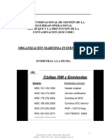 MTC Codigo ISM y Enmiendas (1993-2013)