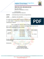 Informe #003 Conformidad de Energia Electrica