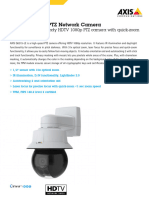 Datasheet Axis q6315 Le PTZ Network Camera en US 411977