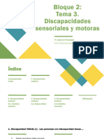 Bloque2 - Tema3 - Discapacidades Sensoriales y Motoras - Parte1