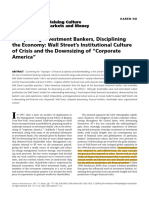 6 Ho Disciplining Investment Bankers American Anthropologist 2009