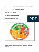 Nutrición y El Sistema Digestivo